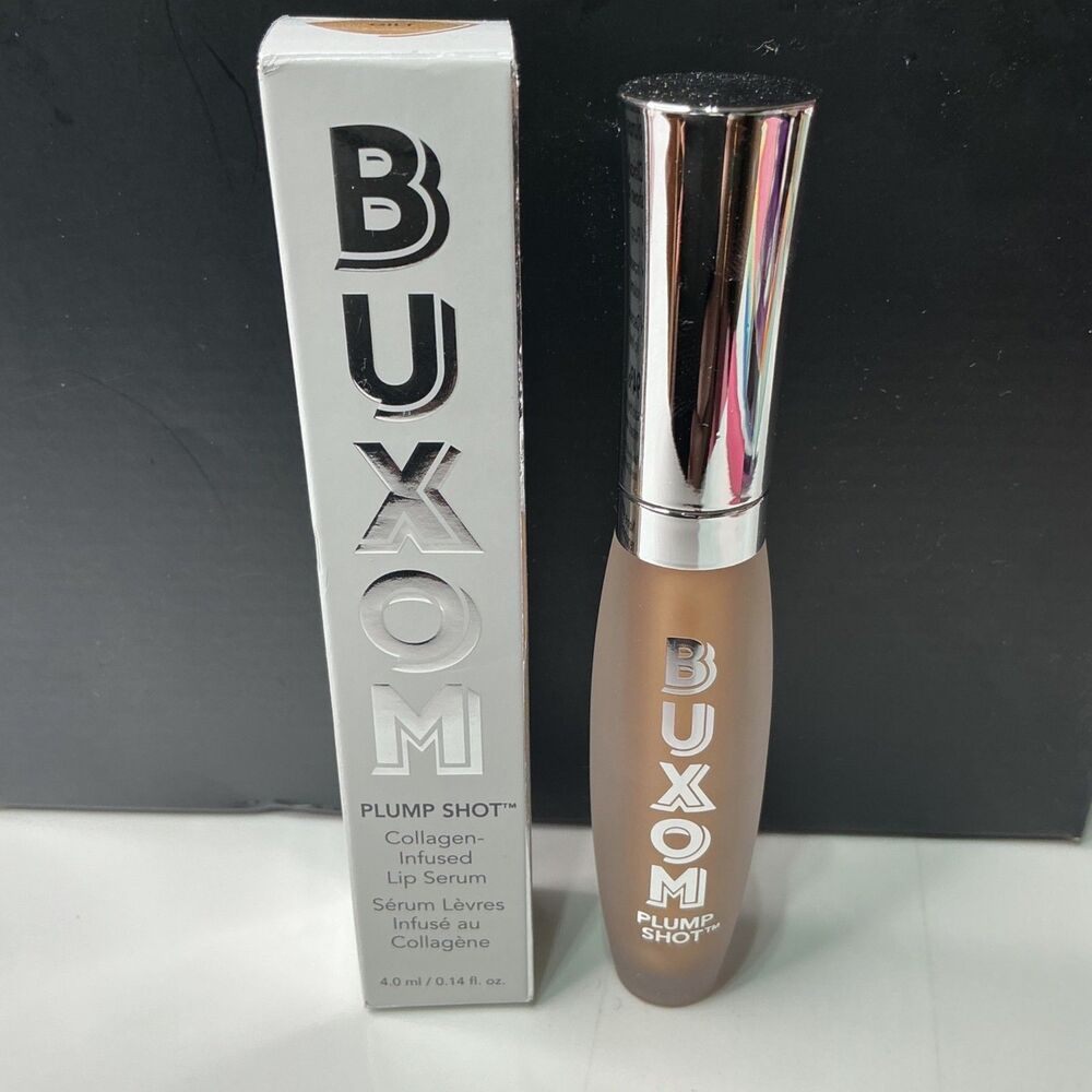 Buxom Plump Shot Collagen-Infused Lip Serum Gilt 0.14 Fl Oz